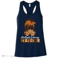  MS Warrior Messy Bun - Multiple Sclerosis Awareness Women's Tank Top thumb 0