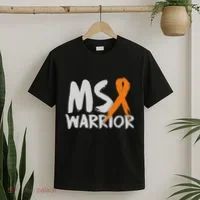 Ms Warrior Multiple Sclerosis Awareness Month T-Shirt thumb 2