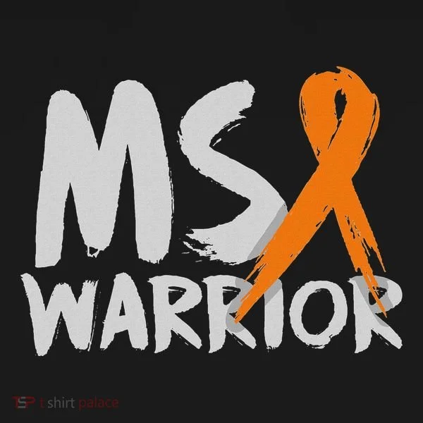 Ms Warrior Multiple Sclerosis Awareness Month T-Shirt