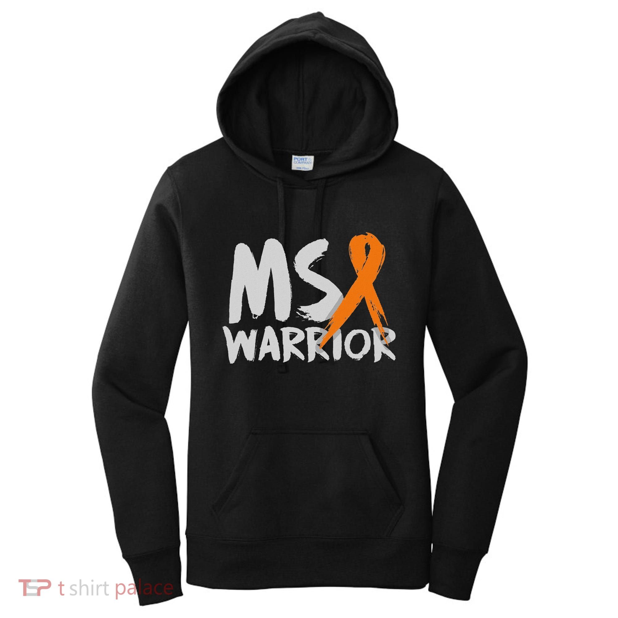 Ms Warrior Multiple Sclerosis Awareness Month Women's Hoodie