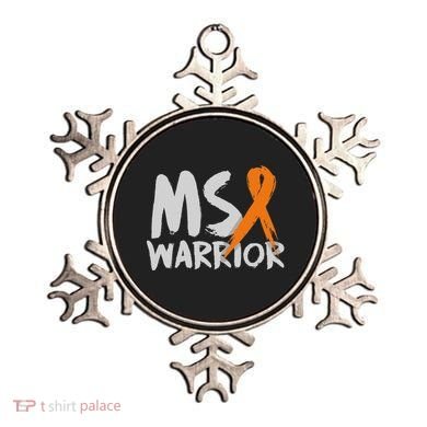 Ms Warrior Multiple Sclerosis Awareness Month Ornament