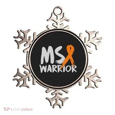 Ms Warrior Multiple Sclerosis Awareness Month Ornament
