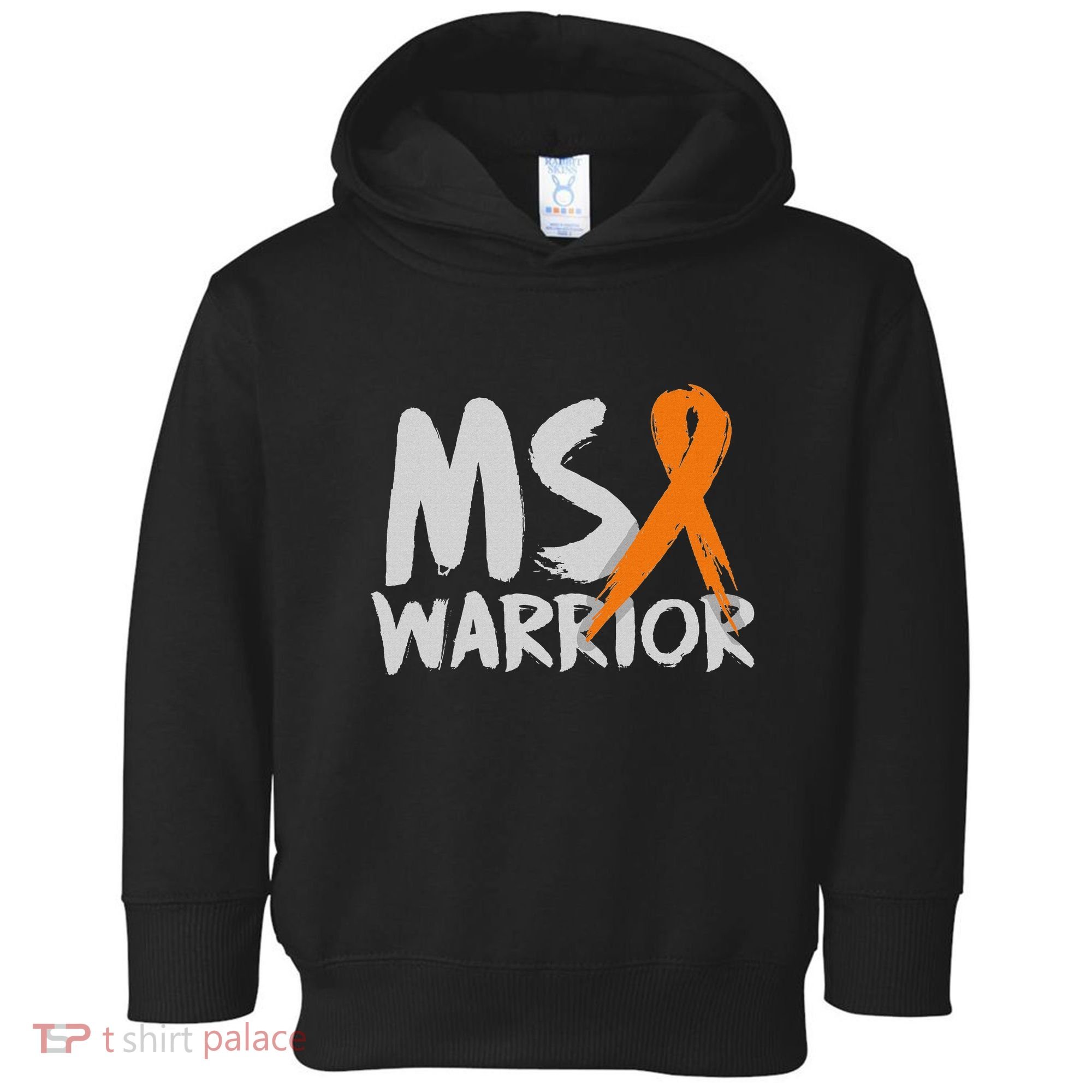 Ms Warrior Multiple Sclerosis Awareness Month Toddler Hoodie