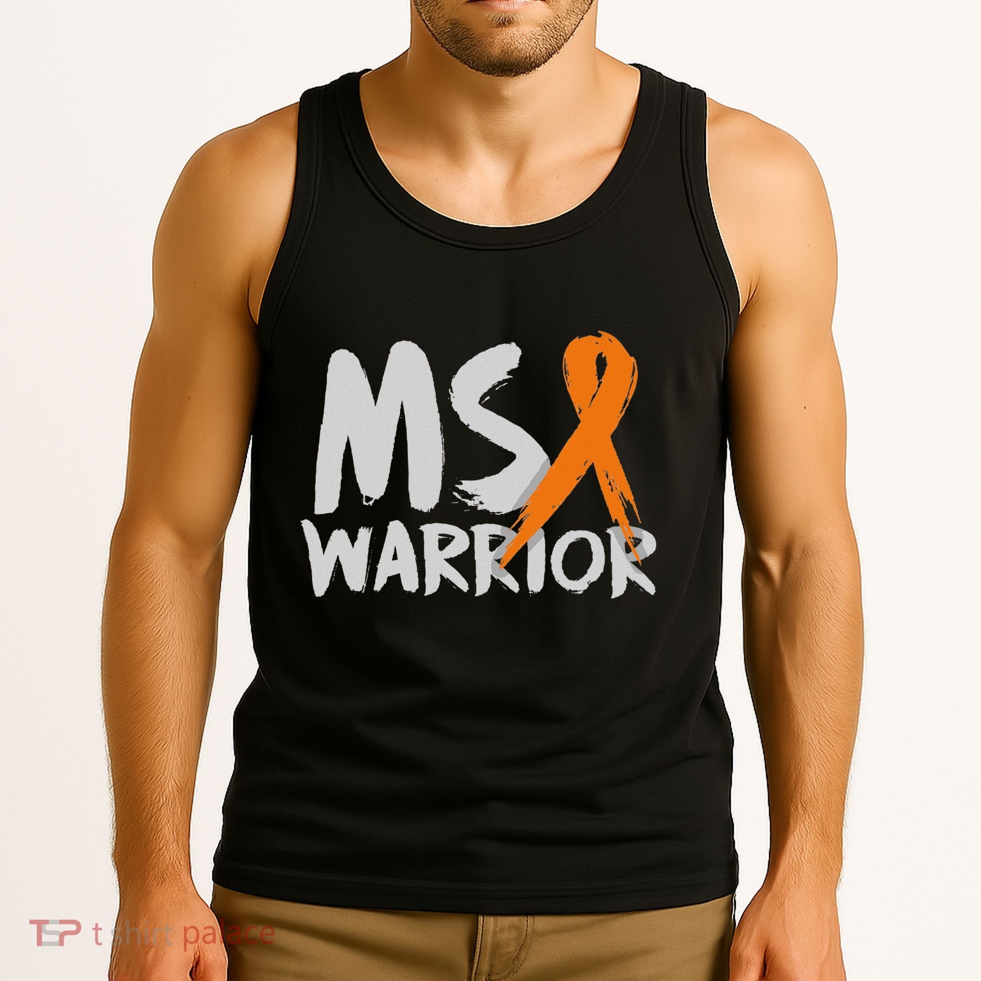Ms Warrior Multiple Sclerosis Awareness Month Tank Top