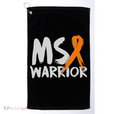 Ms Warrior Multiple Sclerosis Awareness Month Golf Towel