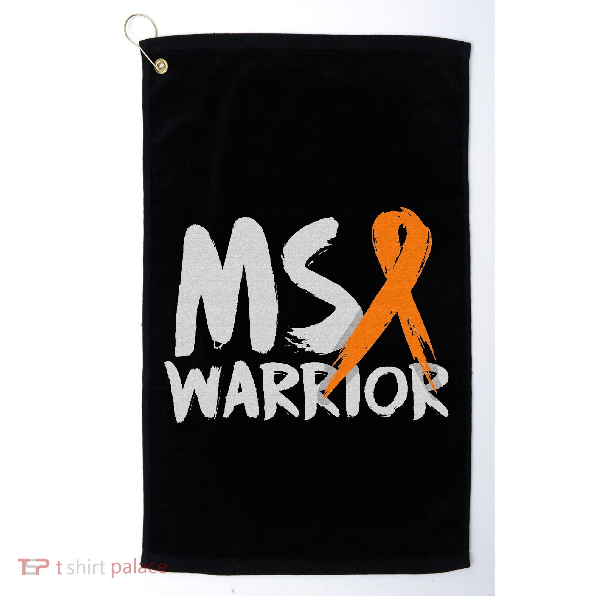 Ms Warrior Multiple Sclerosis Awareness Month Golf Towel