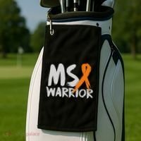 Ms Warrior Multiple Sclerosis Awareness Month Golf Towel thumb 2