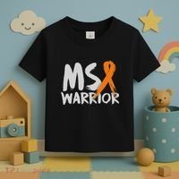 Ms Warrior Multiple Sclerosis Awareness Month Toddler T-Shirt thumb 3