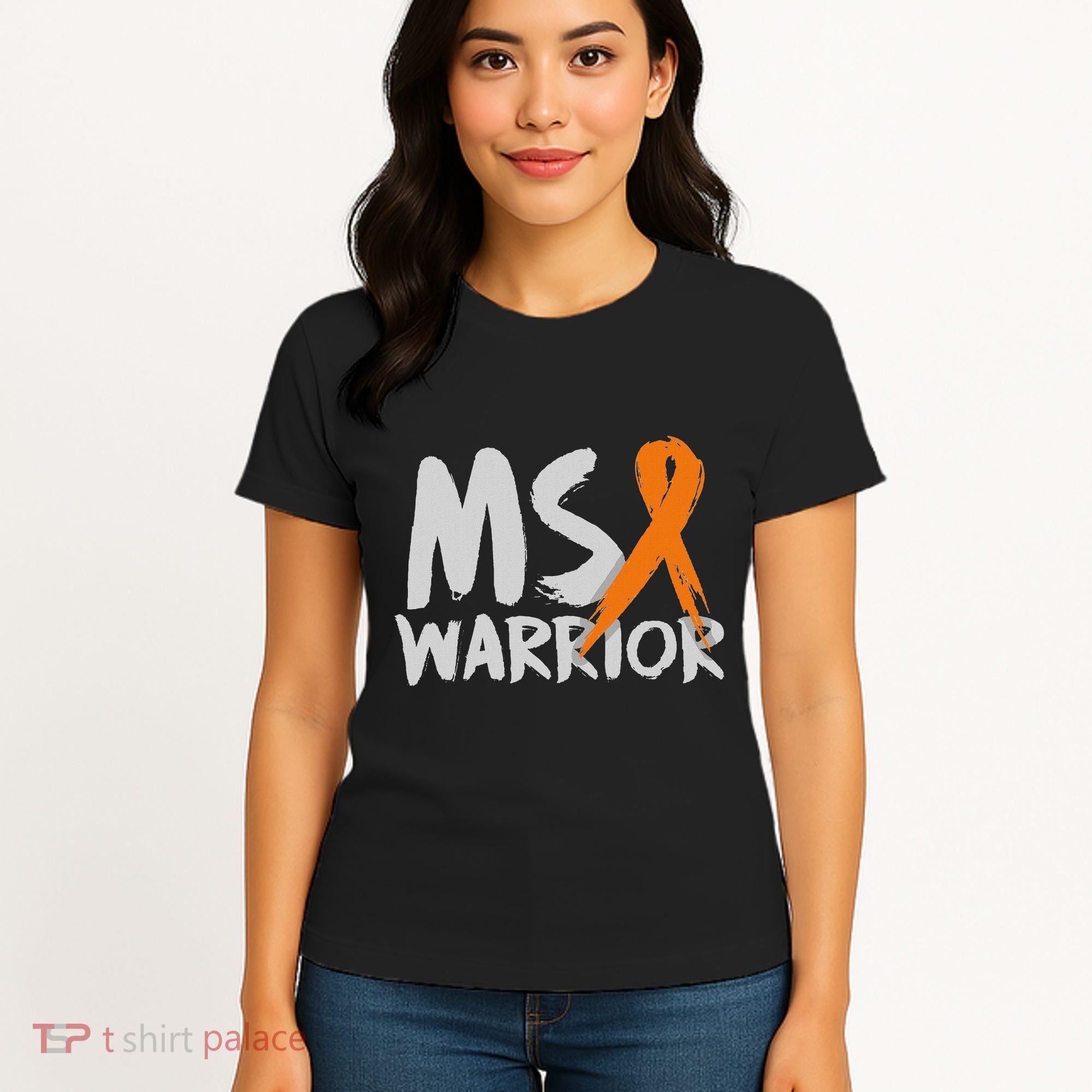 Ms Warrior Multiple Sclerosis Awareness Month Women's T-Shirt