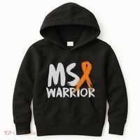 Ms Warrior Multiple Sclerosis Awareness Month Kids Hoodie thumb 0