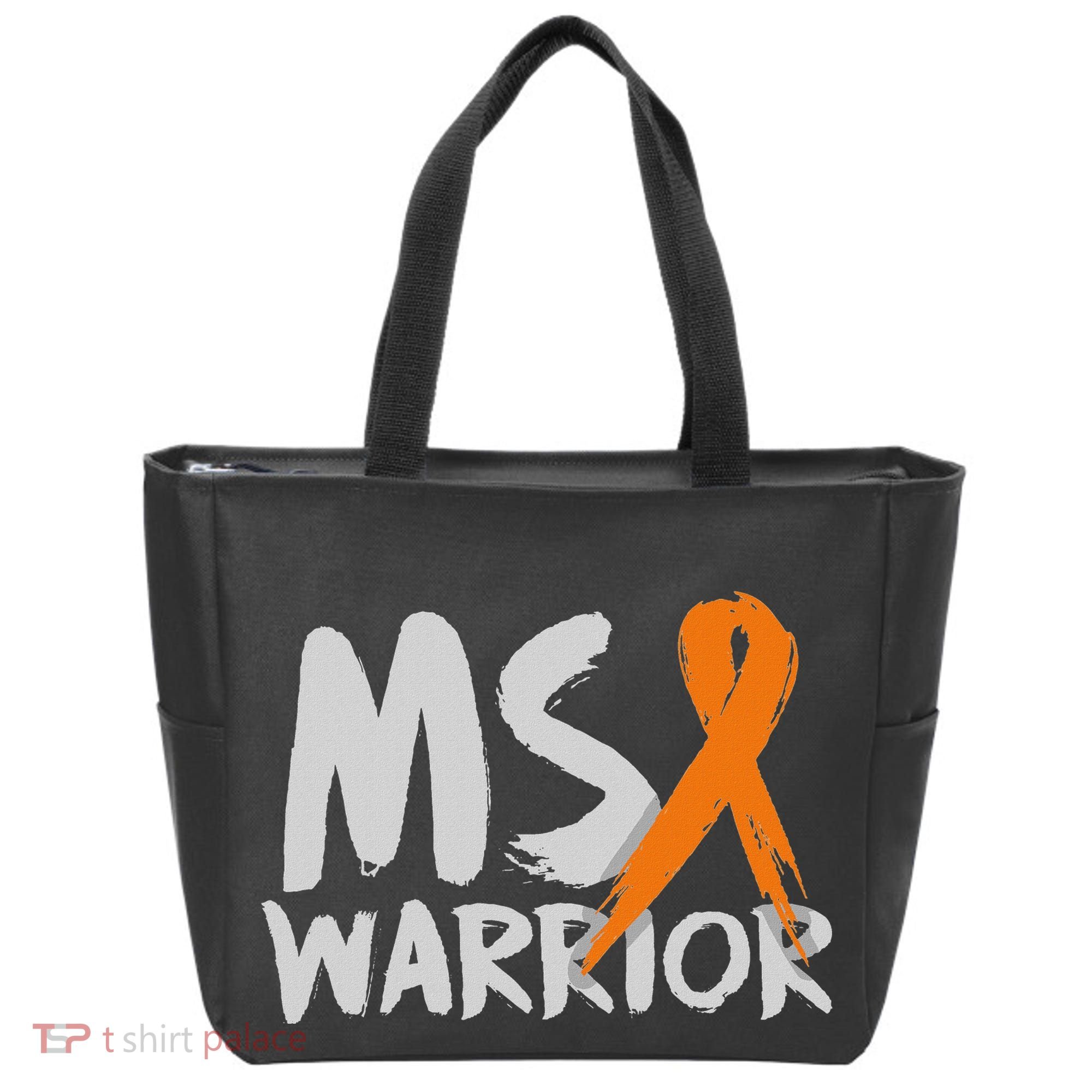 Ms Warrior Multiple Sclerosis Awareness Month Tote Bag