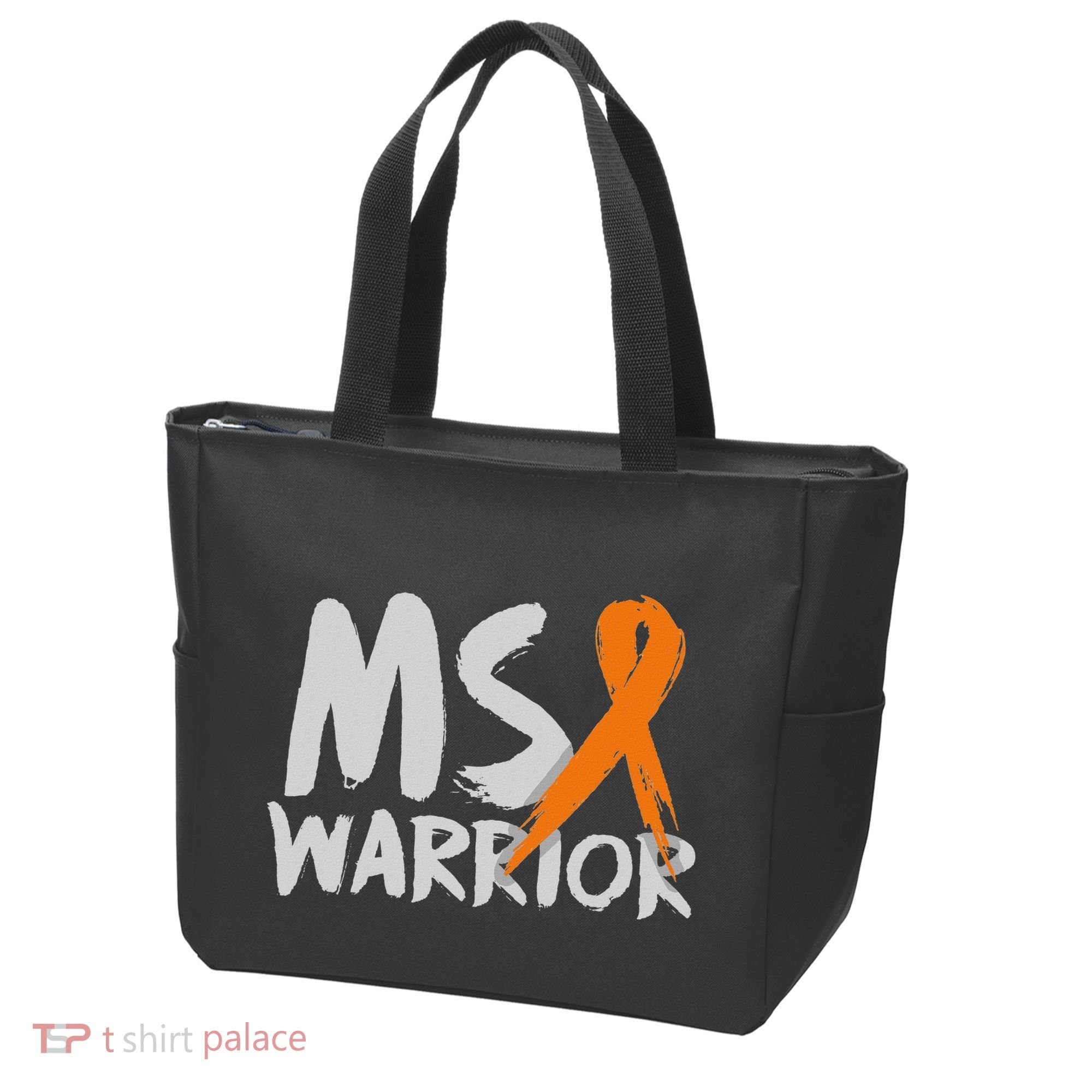 Ms Warrior Multiple Sclerosis Awareness Month Tote Bag