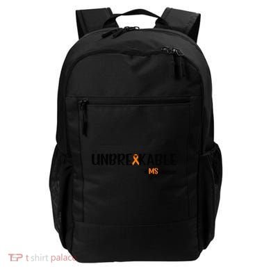 Ms Warrior Multiple Sclerosis Awareness Unbreakable Ms Meaningful Gift Backpack