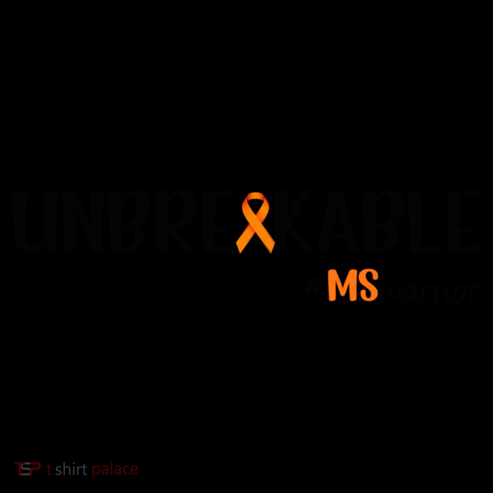 Ms Warrior Multiple Sclerosis Awareness Unbreakable Ms Meaningful Gift Backpack