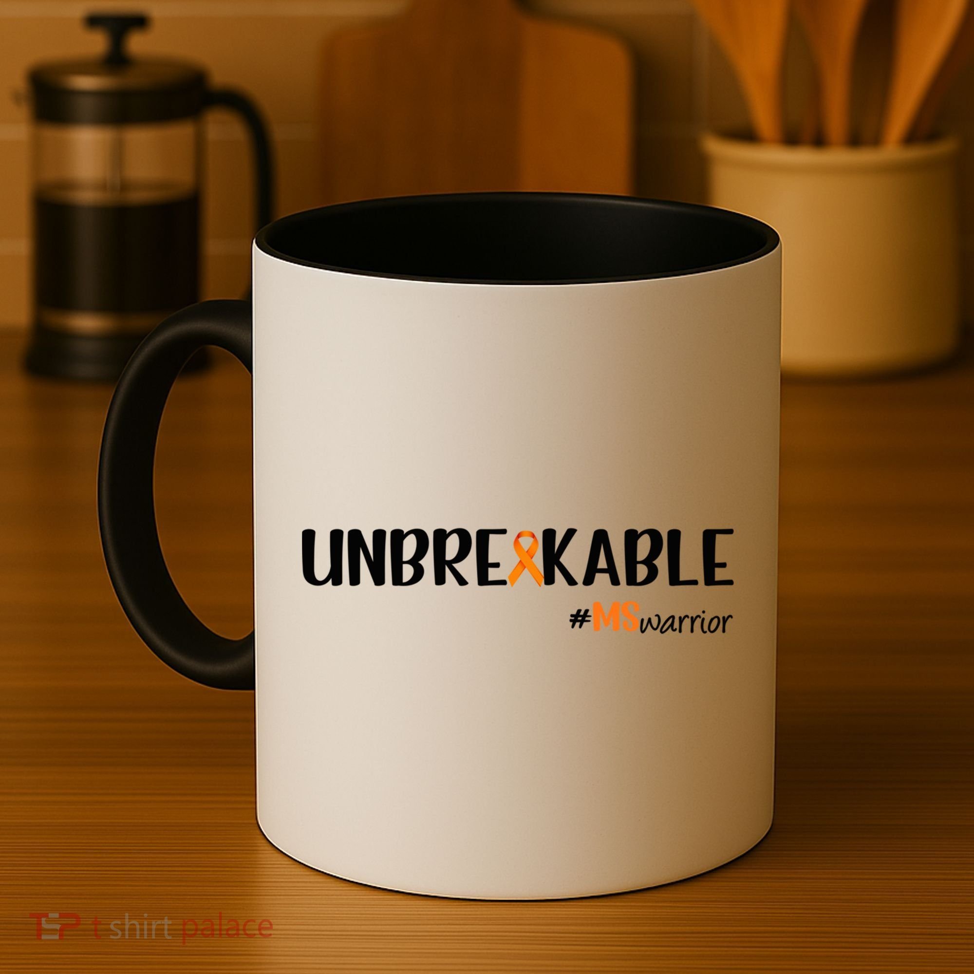 Ms Warrior Multiple Sclerosis Awareness Unbreakable Ms Meaningful Gift Coffee Mug