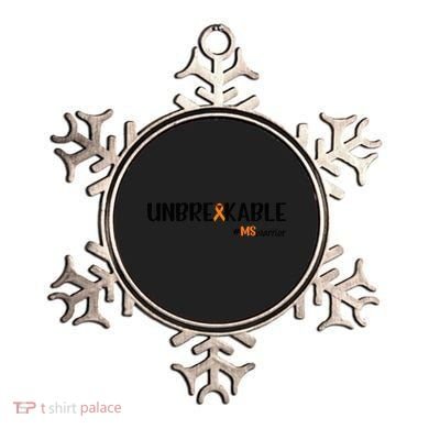 Ms Warrior Multiple Sclerosis Awareness Unbreakable Ms Meaningful Gift Ornament