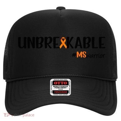 Ms Warrior Multiple Sclerosis Awareness Unbreakable Ms Meaningful Gift Hat