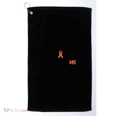 Ms Warrior Multiple Sclerosis Awareness Unbreakable Ms Meaningful Gift Golf Towel