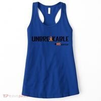 Ms Warrior Multiple Sclerosis Awareness Unbreakable Ms Meaningful Gift Women's Tank Top thumb 0