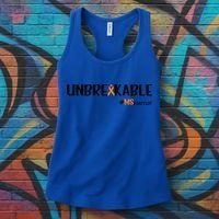Ms Warrior Multiple Sclerosis Awareness Unbreakable Ms Meaningful Gift Women's Tank Top thumb 3