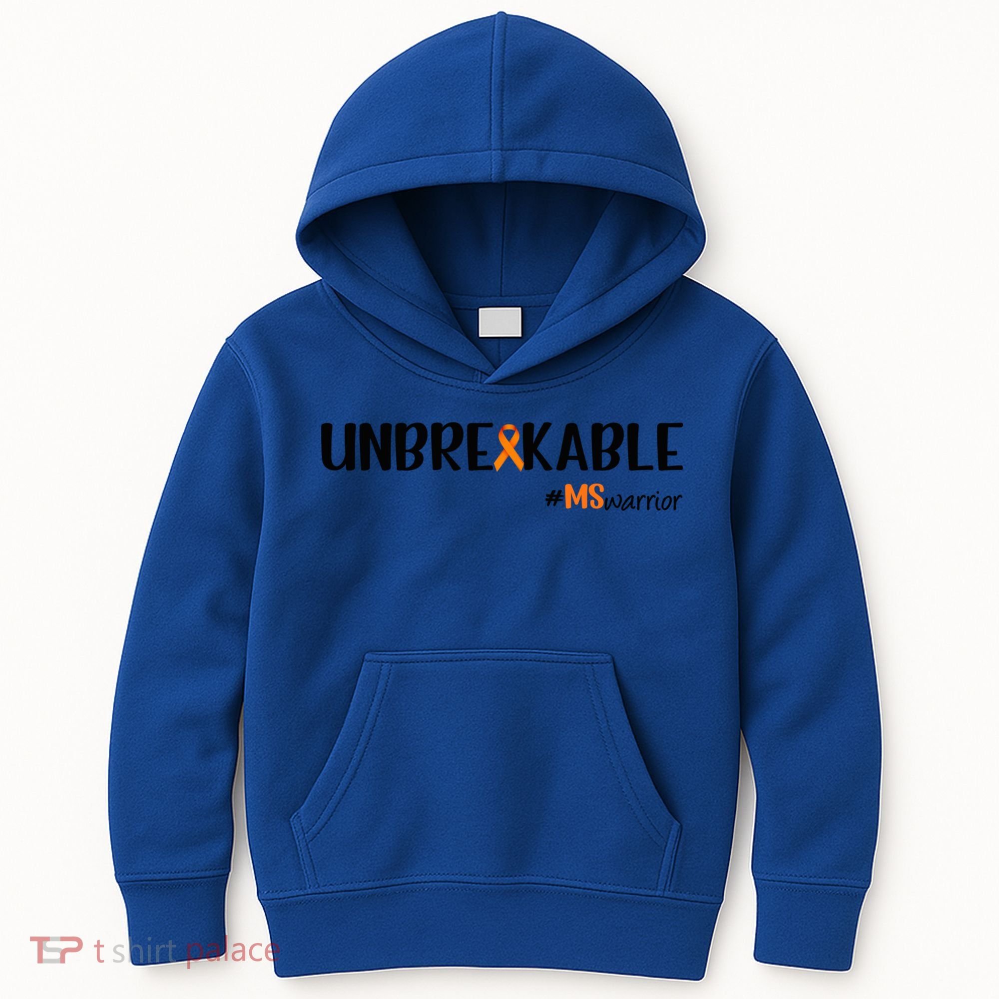 Ms Warrior Multiple Sclerosis Awareness Unbreakable Ms Meaningful Gift Kids Hoodie