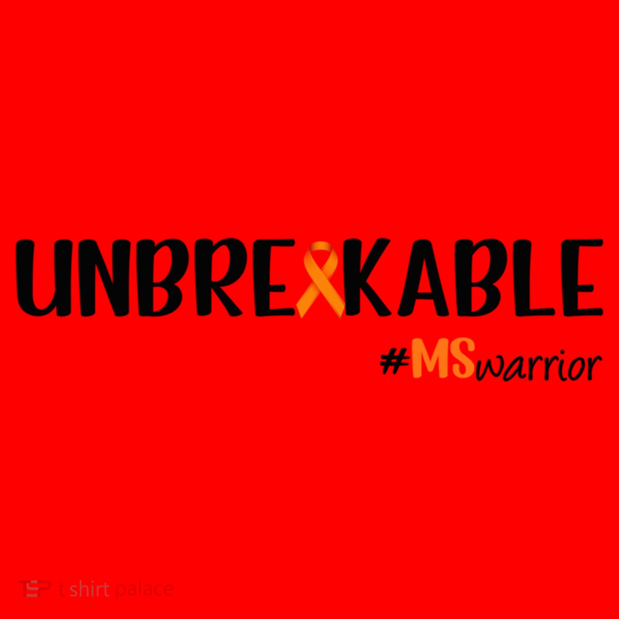 Ms Warrior Multiple Sclerosis Awareness Unbreakable Ms Meaningful Gift Santa Hat