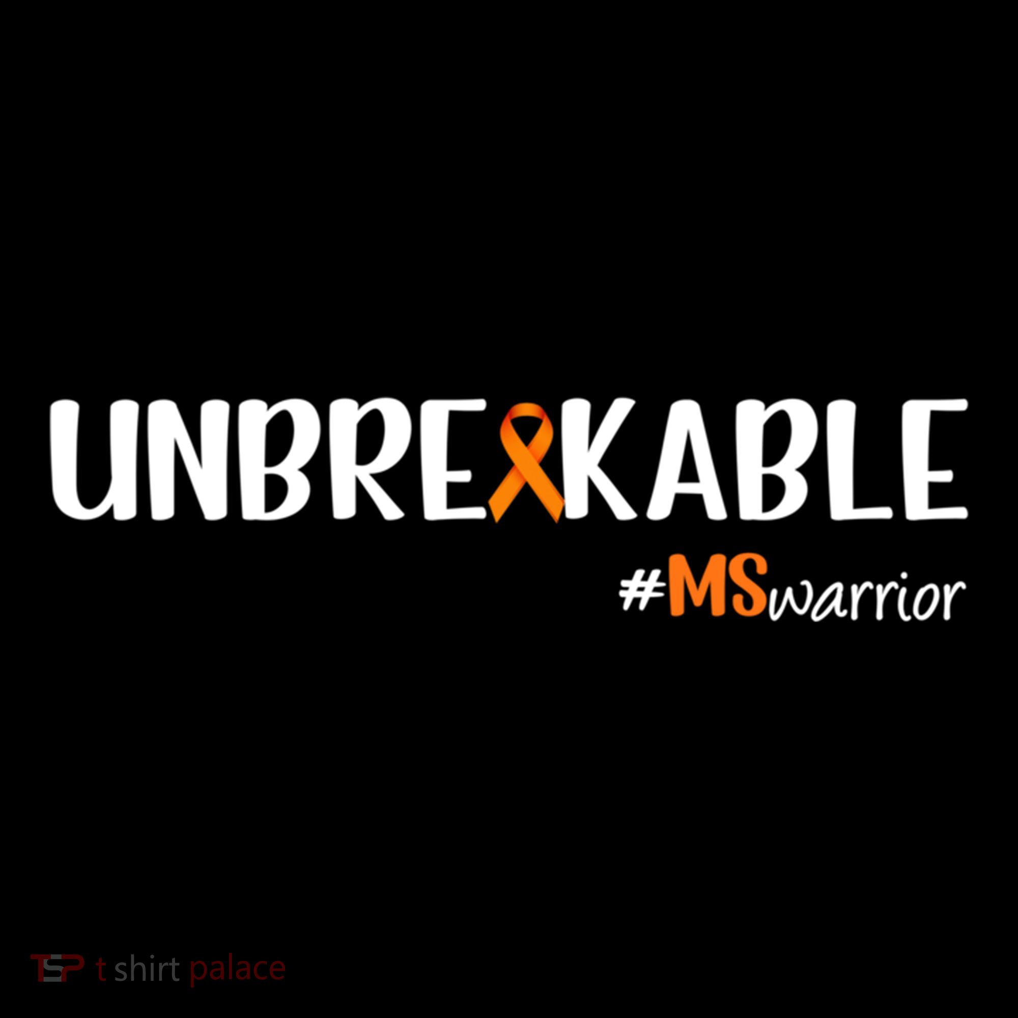 Ms Warrior Multiple Sclerosis Awareness Unbreakable Ms Great Gift Backpack