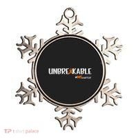 Ms Warrior Multiple Sclerosis Awareness Unbreakable Ms Great Gift Ornament thumb 0