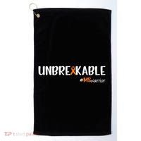Ms Warrior Multiple Sclerosis Awareness Unbreakable Ms Great Gift Golf Towel thumb 0