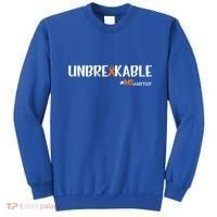 Ms Warrior Multiple Sclerosis Awareness Unbreakable Ms Great Gift Sweatshirt thumb 0