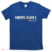 Ms Warrior Multiple Sclerosis Awareness Unbreakable Ms Great Gift T-Shirt thumb 0