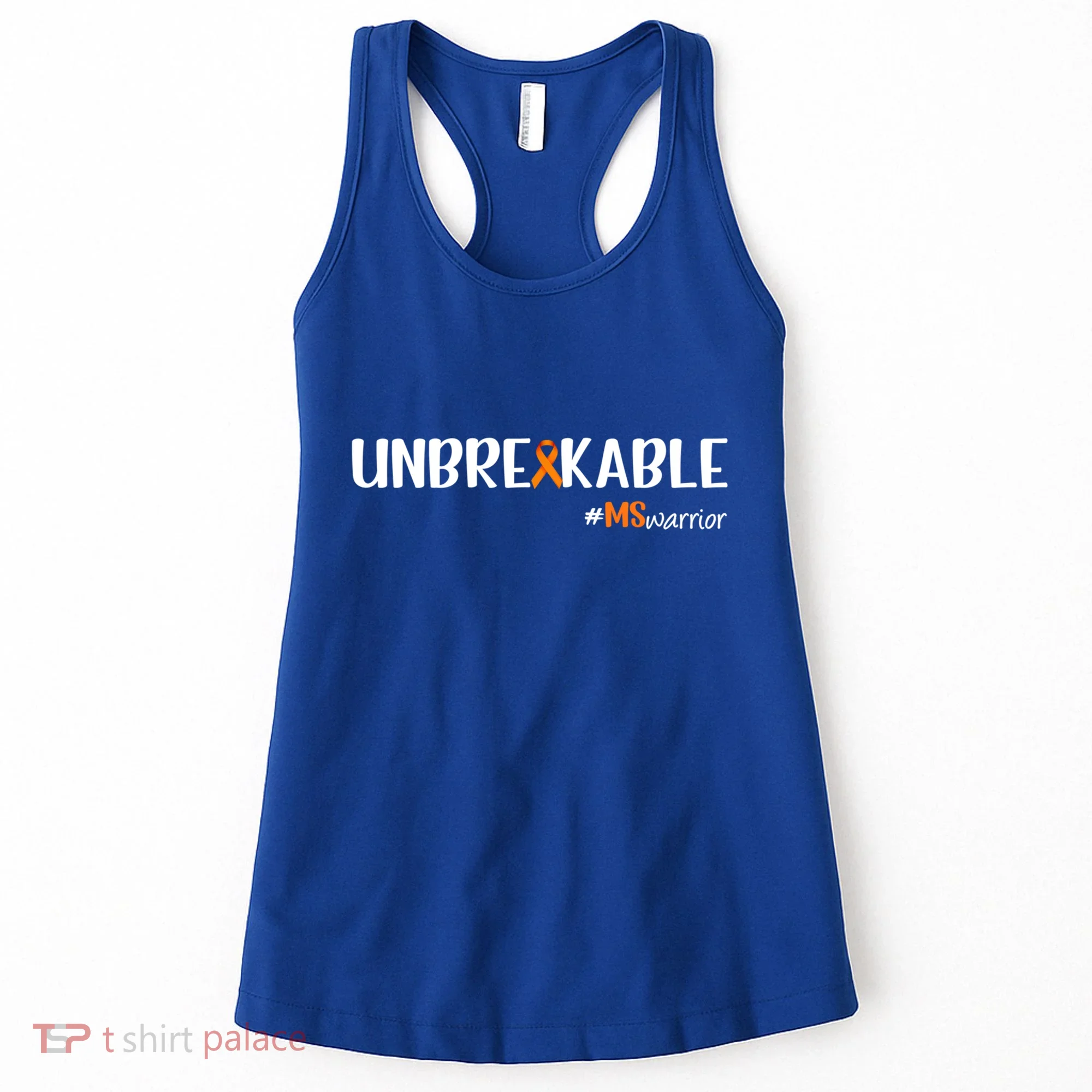 Ms Warrior Multiple Sclerosis Awareness Unbreakable Ms Great Gift Women's Tank Top