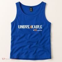 Ms Warrior Multiple Sclerosis Awareness Unbreakable Ms Great Gift Tank Top thumb 2