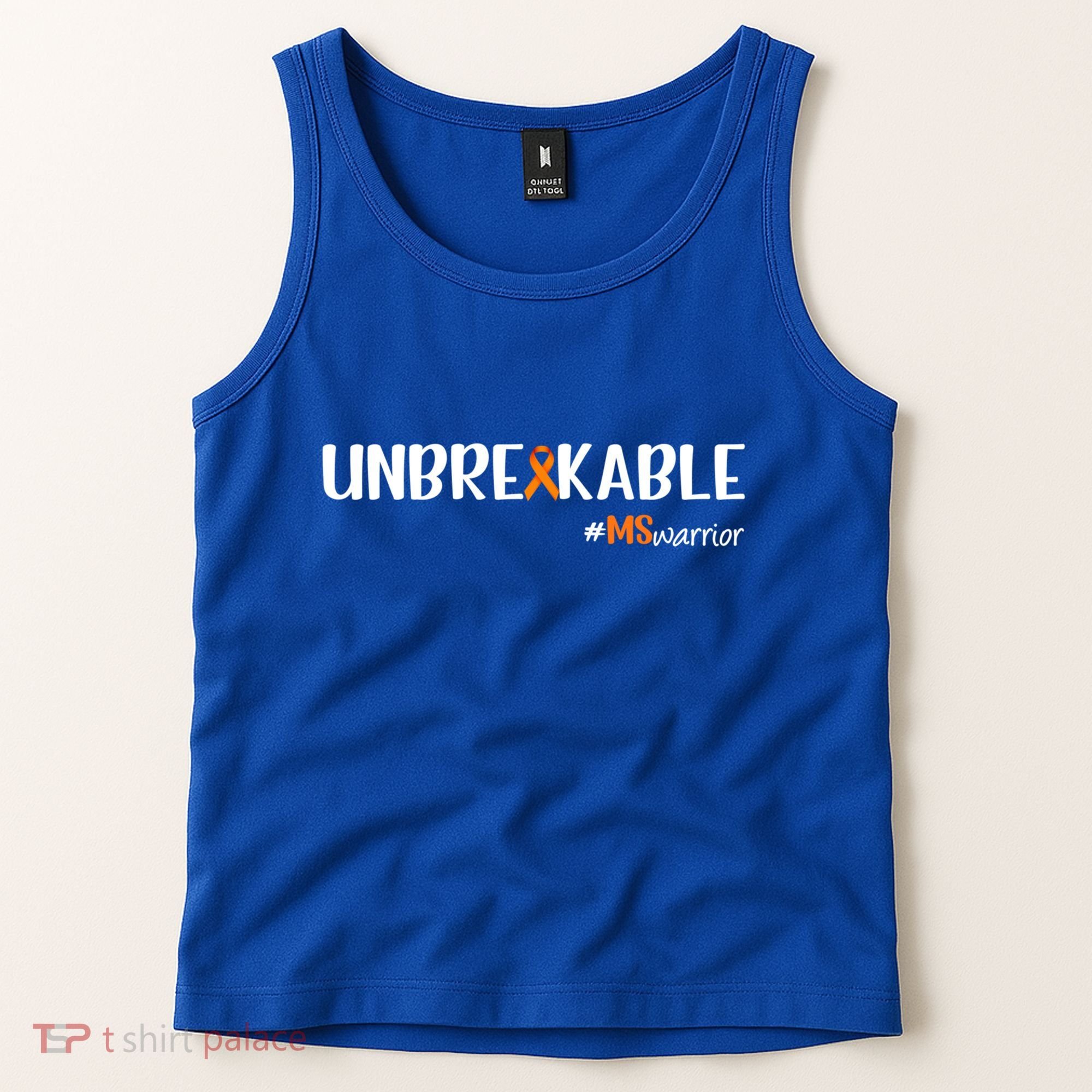 Ms Warrior Multiple Sclerosis Awareness Unbreakable Ms Great Gift Tank Top