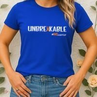 Ms Warrior Multiple Sclerosis Awareness Unbreakable Ms Great Gift Women's T-Shirt thumb 2