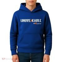 Ms Warrior Multiple Sclerosis Awareness Unbreakable Ms Great Gift Kids Hoodie thumb 4