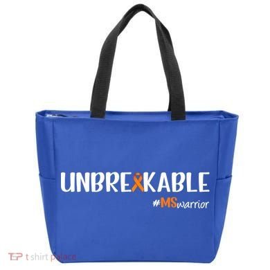 Ms Warrior Multiple Sclerosis Awareness Unbreakable Ms Great Gift Tote Bag
