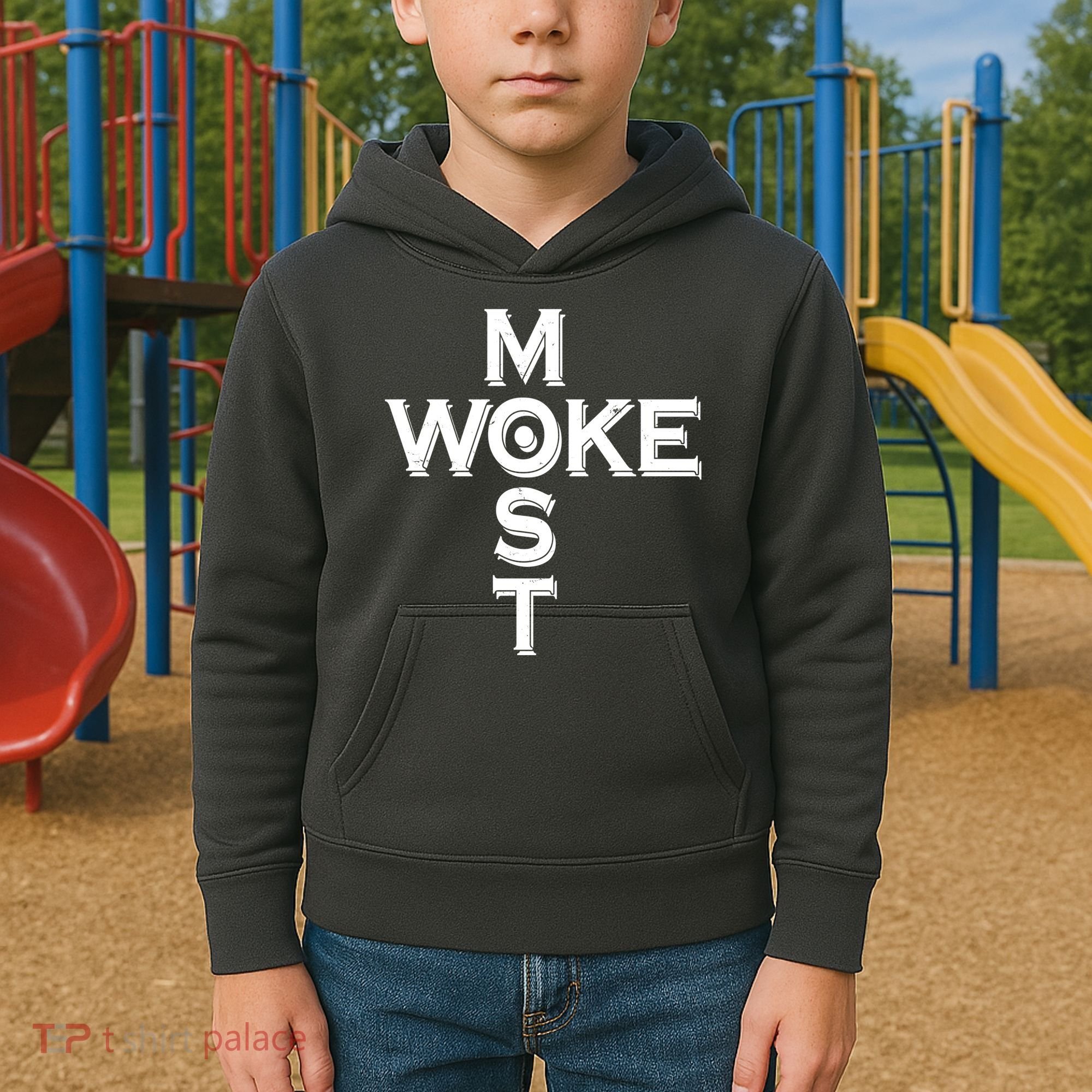 Most Woke Kids Hoodie