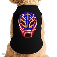 Mexican Wrestling Mask Doggie Tank thumb 0
