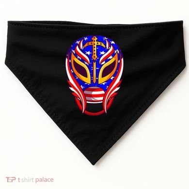 Mexican Wrestling Mask USA-Made Doggie Bandana