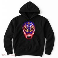 Mexican Wrestling Mask Hoodie thumb 0