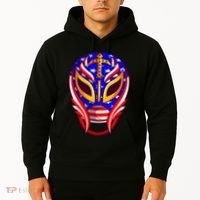 Mexican Wrestling Mask Hoodie thumb 2