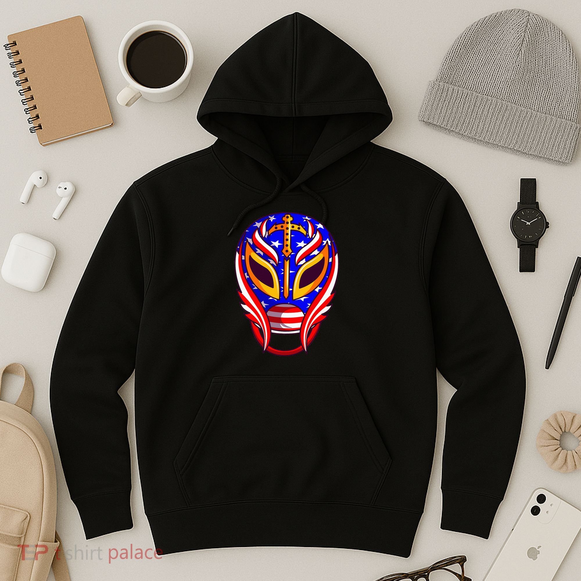 Mexican Wrestling Mask Hoodie