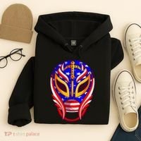 Mexican Wrestling Mask Hoodie thumb 4