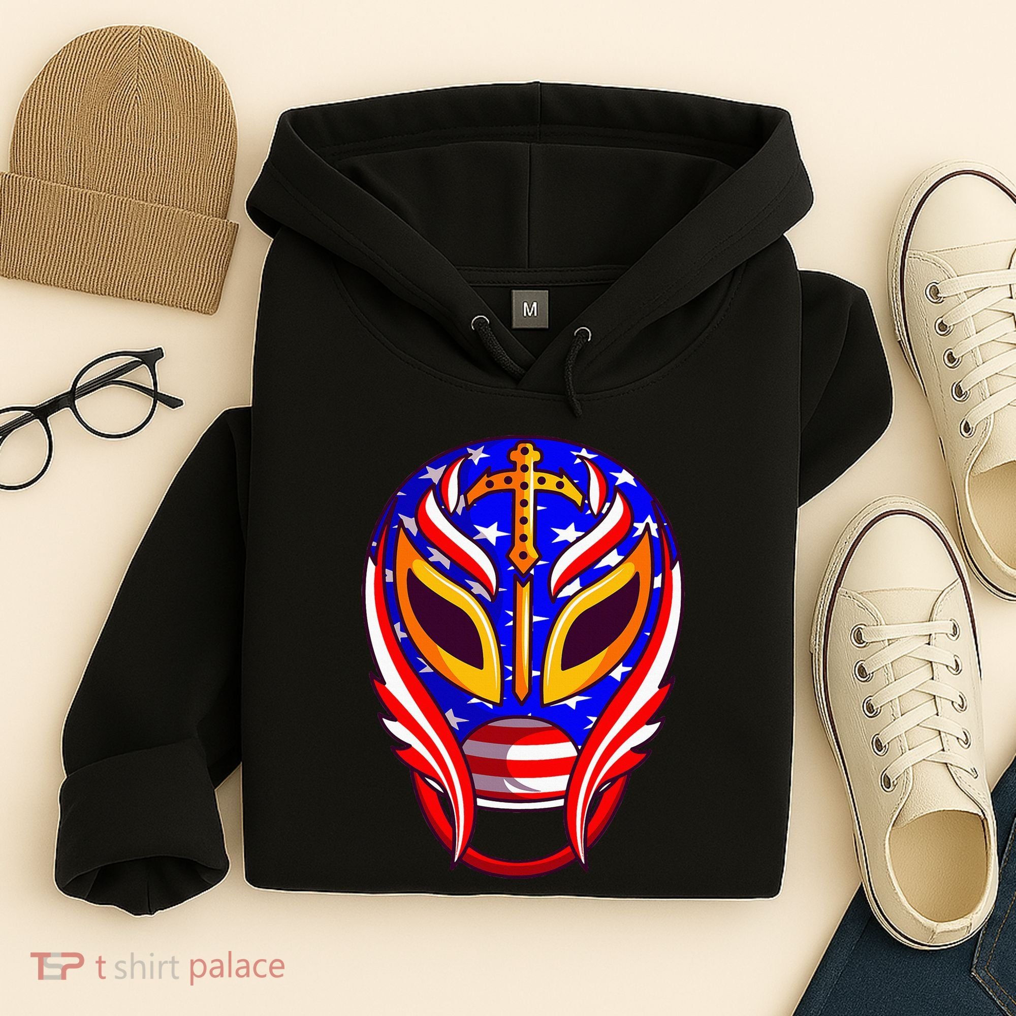 Mexican Wrestling Mask Hoodie
