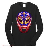 Mexican Wrestling Mask Long Sleeve Shirt thumb 0