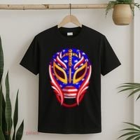 Mexican Wrestling Mask T-Shirt thumb 2