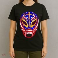 Mexican Wrestling Mask T-Shirt thumb 4