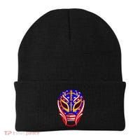 Mexican Wrestling Mask Beanie thumb 0