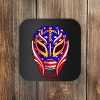 Mexican Wrestling Mask Coaster thumb 0